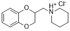 Piperoxan hydrochloride (Benodaine hydrochloride)