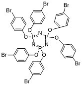 Hexakis(p-bromophenoxy)cyclotriphosphazene