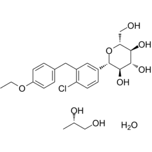 Dapagliflozin ((2S)-1,2-propanediol hydrate)