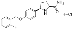 Raxatrigine HCl (GSK1014802, CNV1014802)