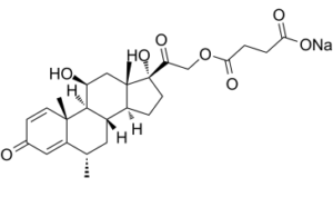 Methylprednisolone sodium succinate