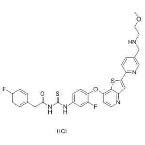 Glesatinib hydrochloride