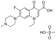 Pefloxacin mesylate (Pefloxacinium)