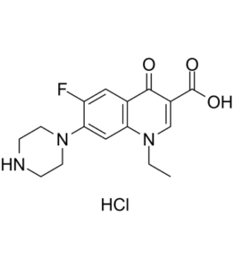 Norfloxacin hydrochloride (MK-0366)