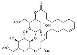 Lactonic (di-acetylated) Sophorolipids