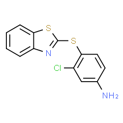 4-(1,3-Benzothiazol-2-ylsulfanyl)-3-chloroaniline