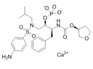 Fosamprenavir Calcium (GW433908G)