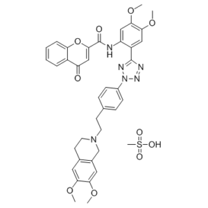 Encequidar mesylate (HM-30181; HM-30181A)