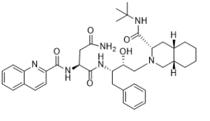 Saquinavir (Ro-31-8959; Invirase; Fortovase)