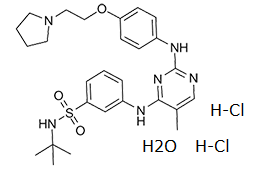 Fedratinib (TG101348) dihydrochloride hydrate