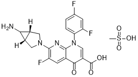 Trovafloxacin mesylate