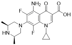 Sparfloxacin (CI-978; AT-4140)