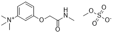 Ammonium, (m-(N-methylcarbamoylmethoxy)phenyl)trimethyl-, methylsulfate