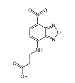 3-[N-(7′-nitrobenz-2′-oxa-1′,3′-diazol-4′-yl)amino]propanic acid