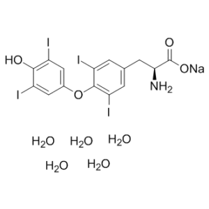 L-Thyroxine sodium salt pentahydrate