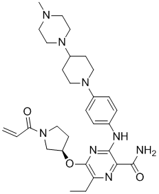 Naquotinib free base