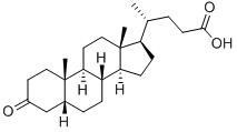 3-Oxo-5β-cholanoic acid (Dehydrolithocholic acid; 3-oxoLCA)