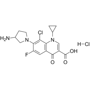 Clinafloxacin hydrochloride (PD127391)