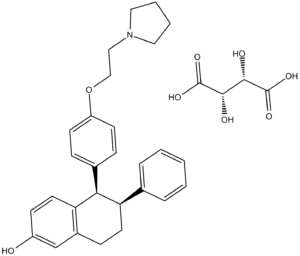 Lasofoxifene tartrate