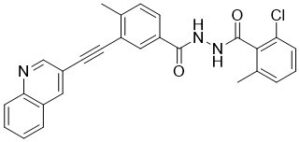 Vodobatinib (SCO-088, SUN-K706; K-0706)