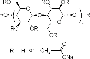 Cellulose carboxymethyl ether sodium