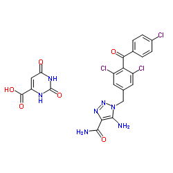 Carboxyamidotriazole orotate