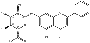 Chrysin-7-O-glucuronide