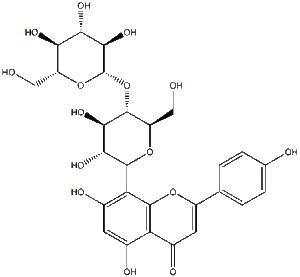 Vitexin 4″-O-glucoside