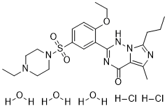 Vardenafil HCl Trihydrate