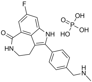 Rucaparib phosphate (AG014699; PF01367338)