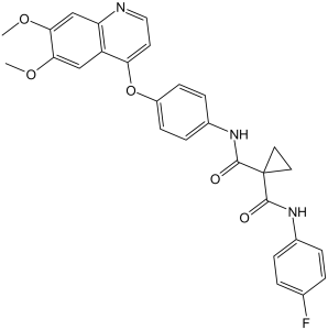 Cabozantinib (XL184; BMS907351; Cometriq)