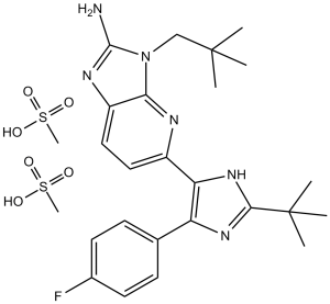 Ralimetinib dimysylate (LY2228820 dimysylate)