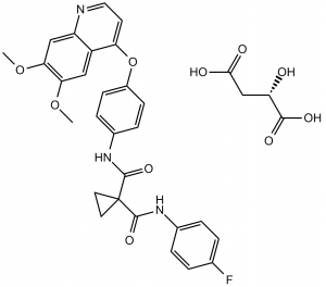 Cabozantinib malate (XL184)