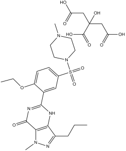 Sildenafil Citrate (UK-92480 citrate; Revatio; VIAGRA)