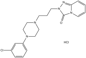 Trazodone HCl (AF-116;, KB-831)