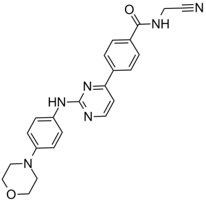 Momelotinib (LM1149; CYT387; CYT11387)