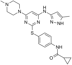 Tozasertib (VX680; MK0457)