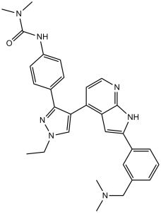 GSK1070916 (NMI900 or GSK1070916 A)