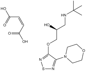 Timolol Maleate (L-714,465 Maleate; MK 950)