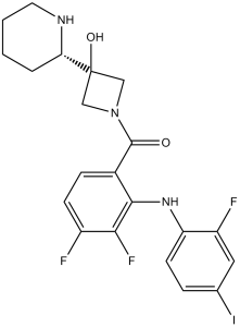 Cobimetinib (GDC-0973, RG-7420, XL-518)