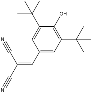 Tyrphostin 9 (AG17; Malonoben)