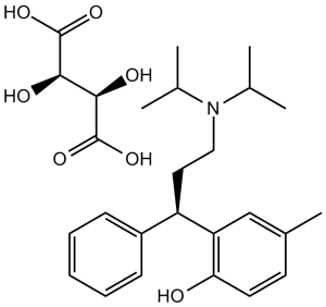 Tolterodine tartrate (Kabi-2234; PNU-200583E)