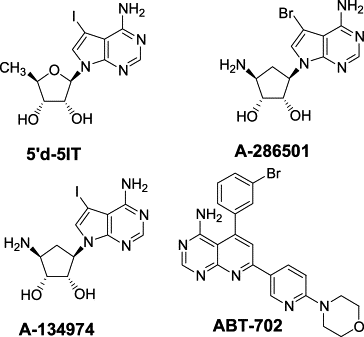 Structures of the AK inhibitors. Pain. 2002 Mar;96(1-2):107-18.