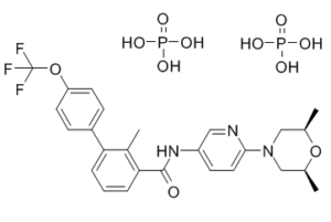 Sonidegib phosphate (NVP-LDE-225, Erismodegib, Odomzo)