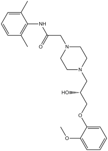 Ranolazine (CVT303, RS43285-003; Ranexa)