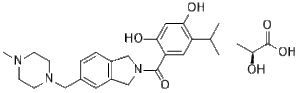 Onalespib lactate