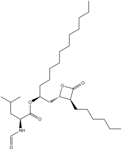 Orlistat (Tetrahydrolipstatin)