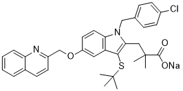 QUIFLAPON SODIUM (MK591)