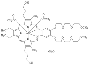 Motexafin lutetium hydrate