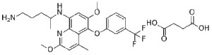 Tafenoquine succinate